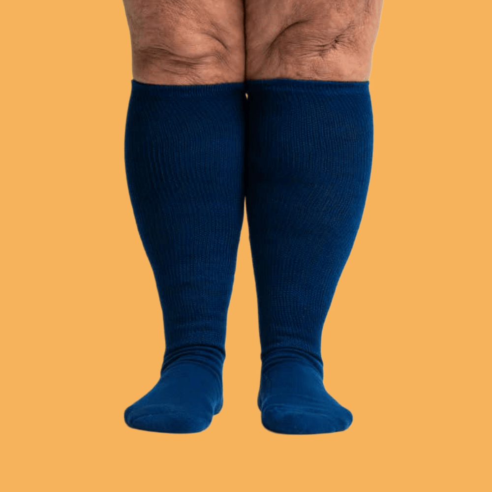 DiaFlow™ Acupressure Socks for Neuropathy Relief - Light Blue