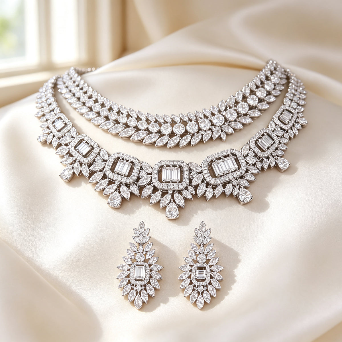 The Reed Crystal Parure — Hero