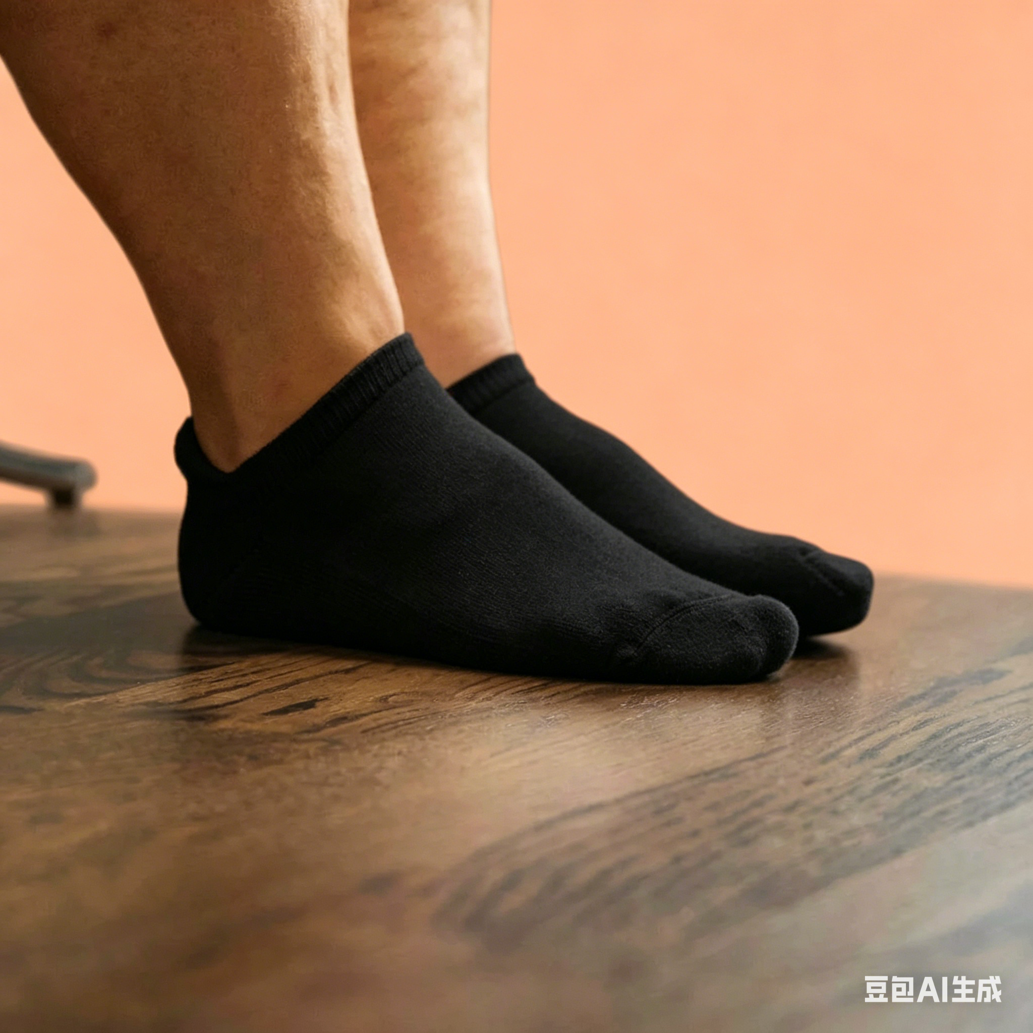DiaFlow™ Ankle Acupressure Massage Socks (for neuropathy) - Khaki Brown