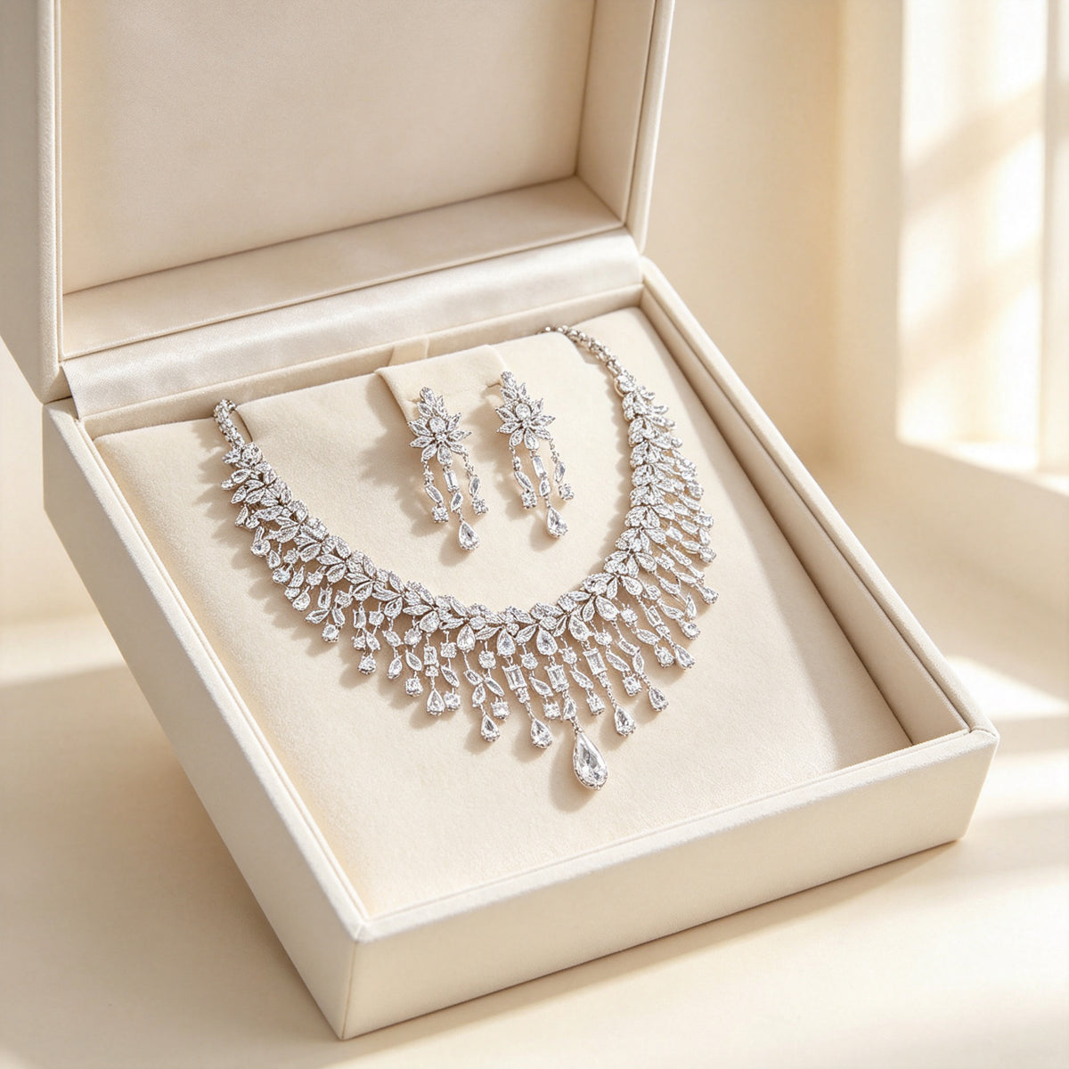 The Vivienne Bridal Parure — Talisyra Gift Box
