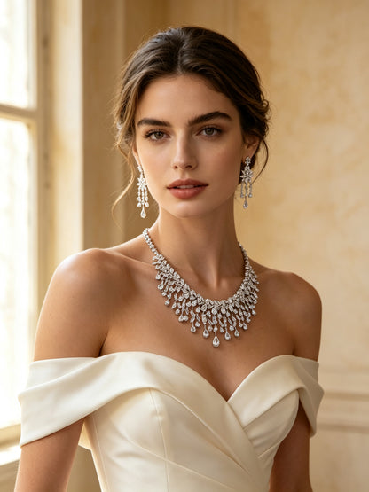 The Vivienne Bridal Parure — Model 2