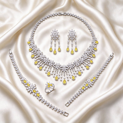 The Finley Bridal Parure — Color Variant Yellow
