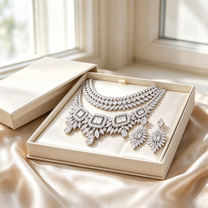 The Reed Crystal Parure — Talisyra Gift Box