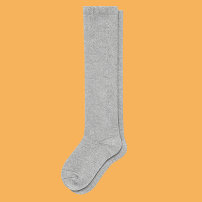 Fight foot swelling with DiaFlow™ gray acupressure socks. Designed pressure points improve circulation, delivering comfortable daily support ideal for diabetic foot care.