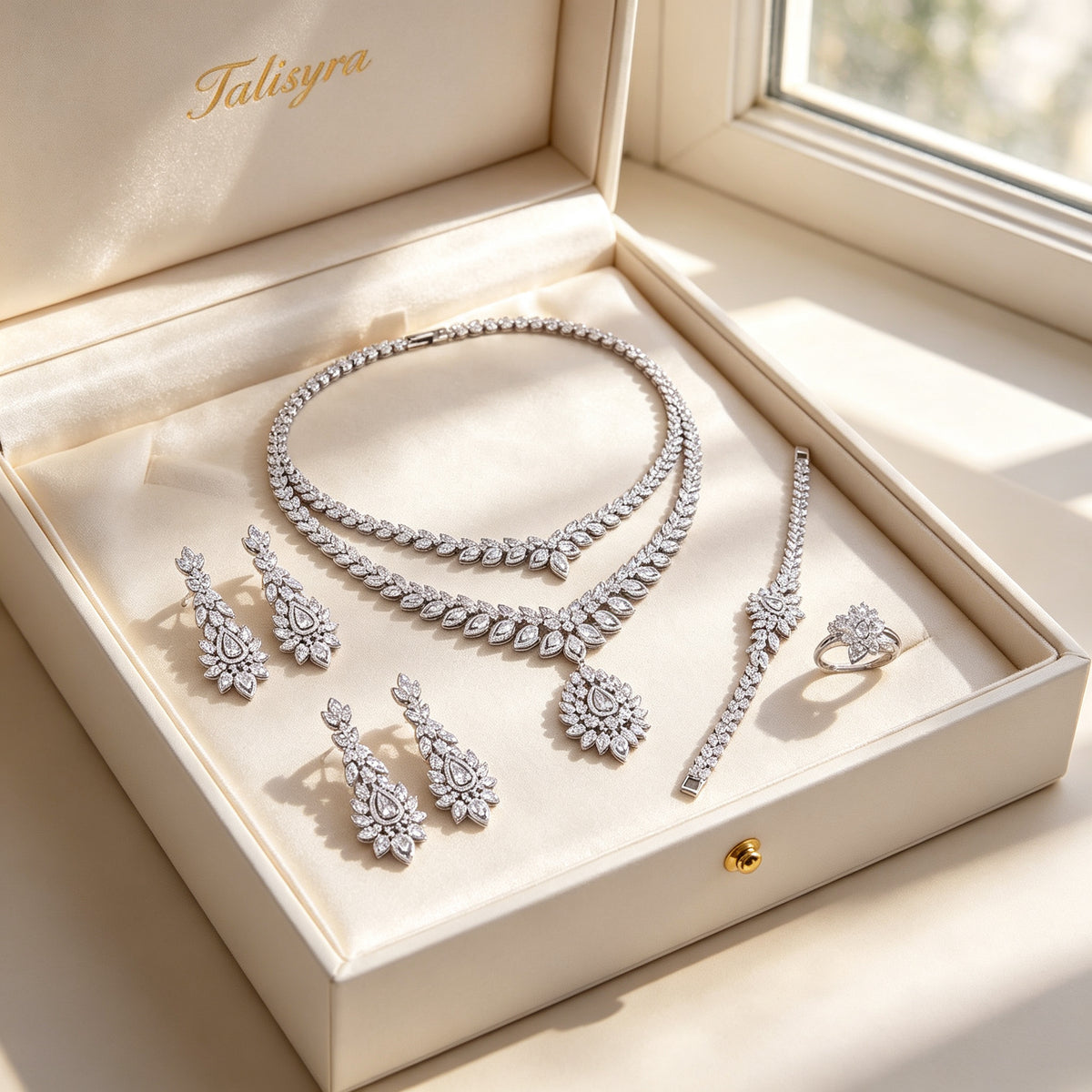 The Clementine Bridal Set