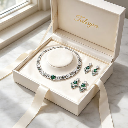 The Meteor Wedding Suite presented in a Talisyra gift box