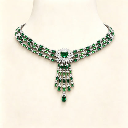 The Morgan Bridal Set — Color Variant Green