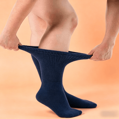 DiaFlow™ Mid-Calf Acupressure Socks for Neuropathy - White