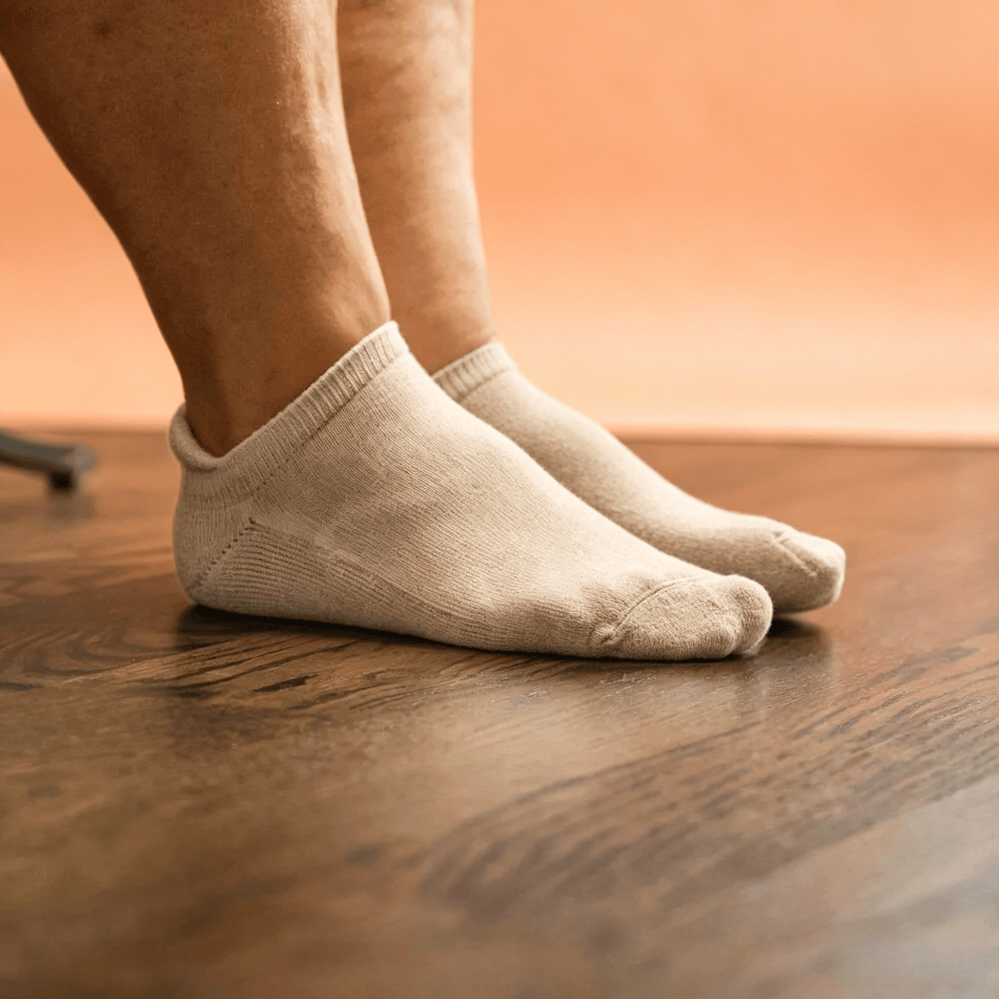 DiaFlow™ Ankle Acupressure Massage Stockings (for neuropathy) - Light Blue