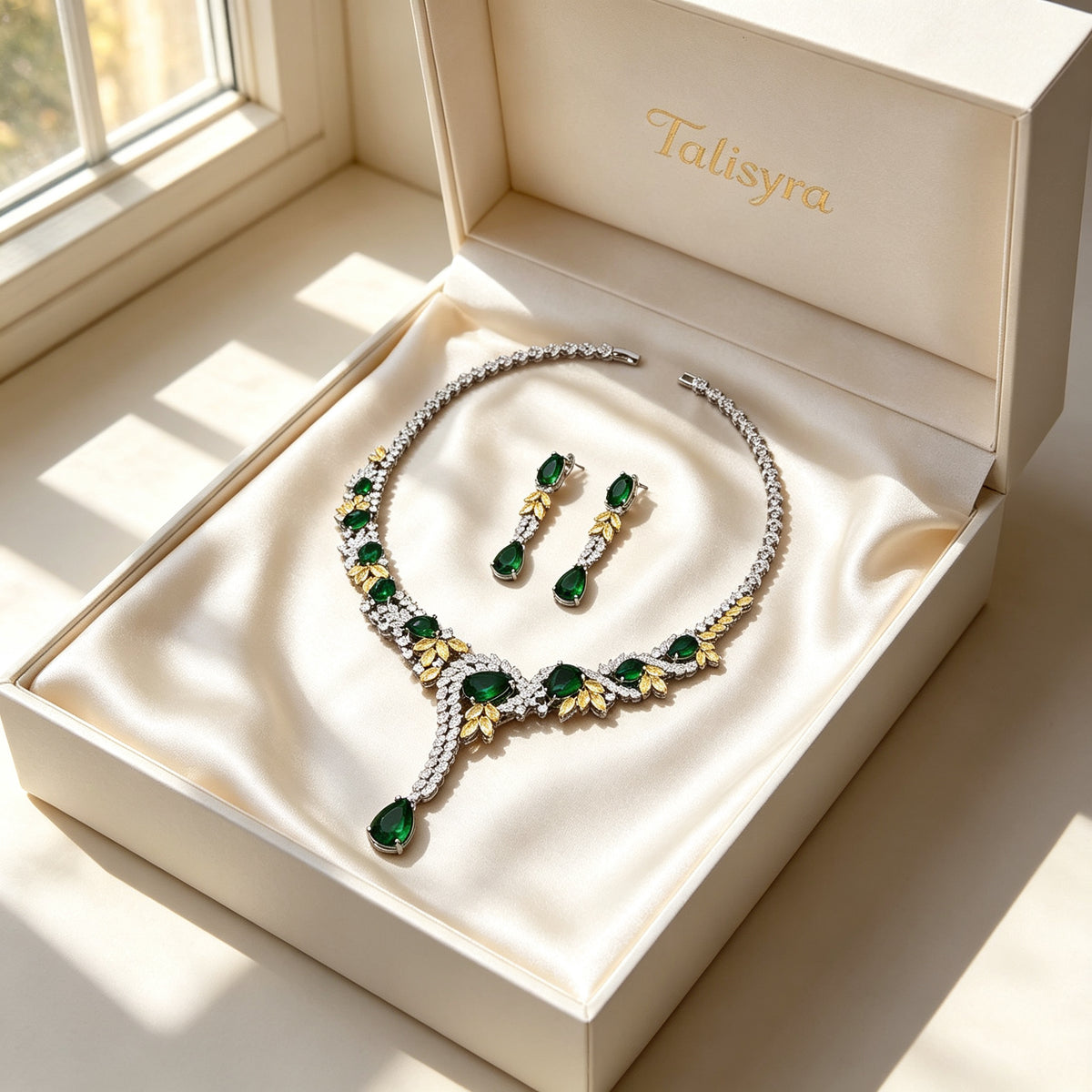 The Hadley Crystal Parure