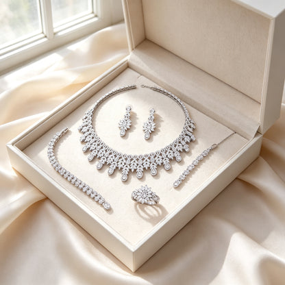 The Lyra Crystal Parure