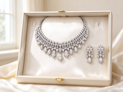 The Quinn Crystal Parure — Talisyra Gift Box