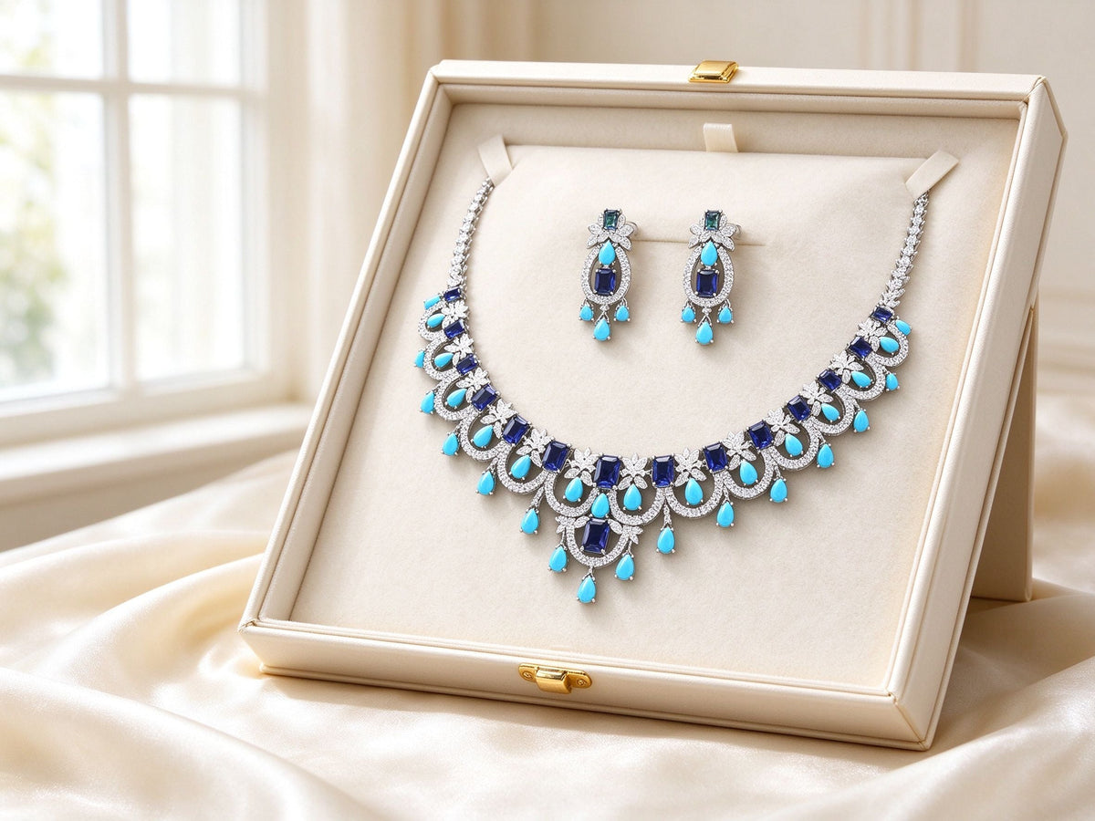 The Riley Bridal Parure — Talisyra Gift Box