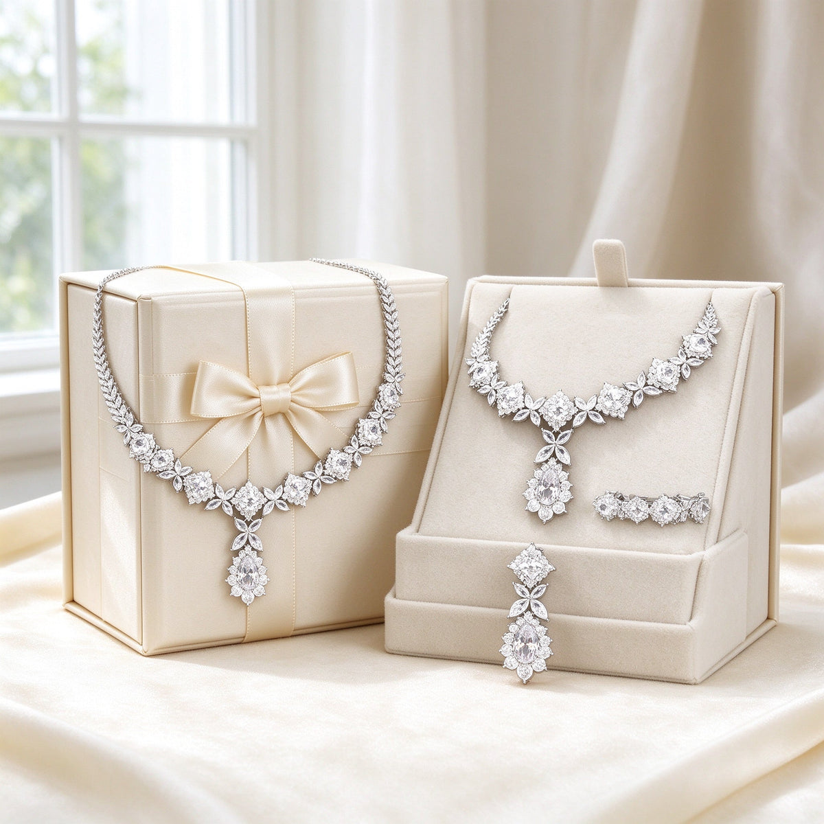 The Rowan Bridal Parure — Talisyra Gift Box