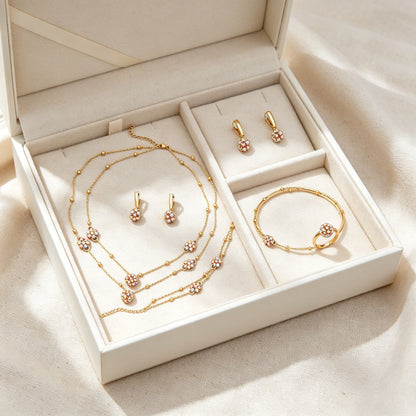 The Sunbeam Crystal Parure
