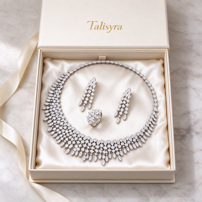 The Dusk Wedding Suite presented in a Talisyra gift box